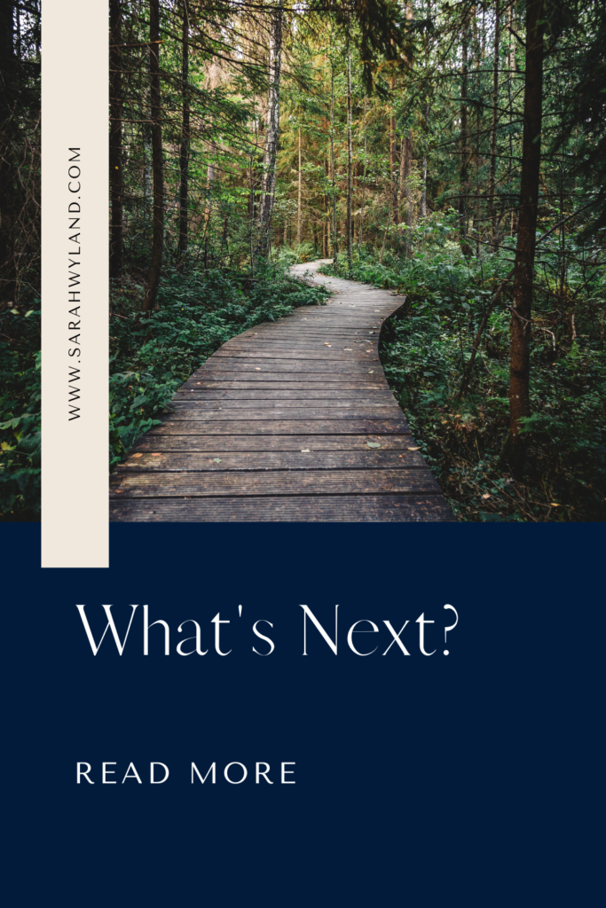 What's Next? | Sarah Wyland