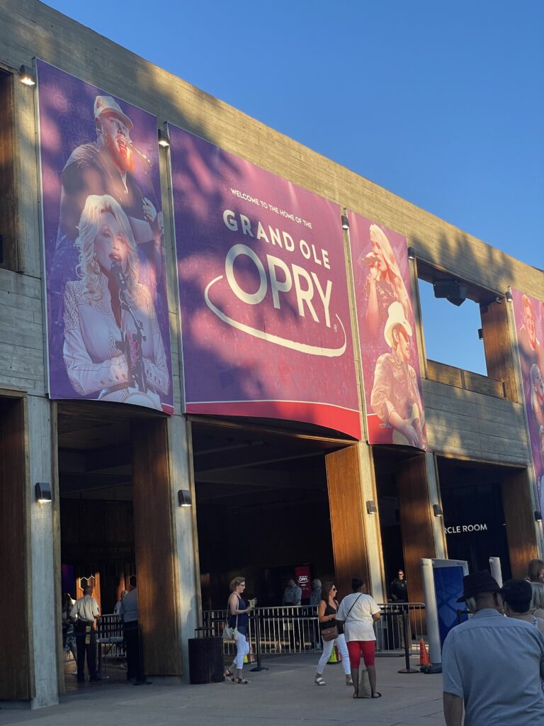 Visiting the Grand Ole Opry