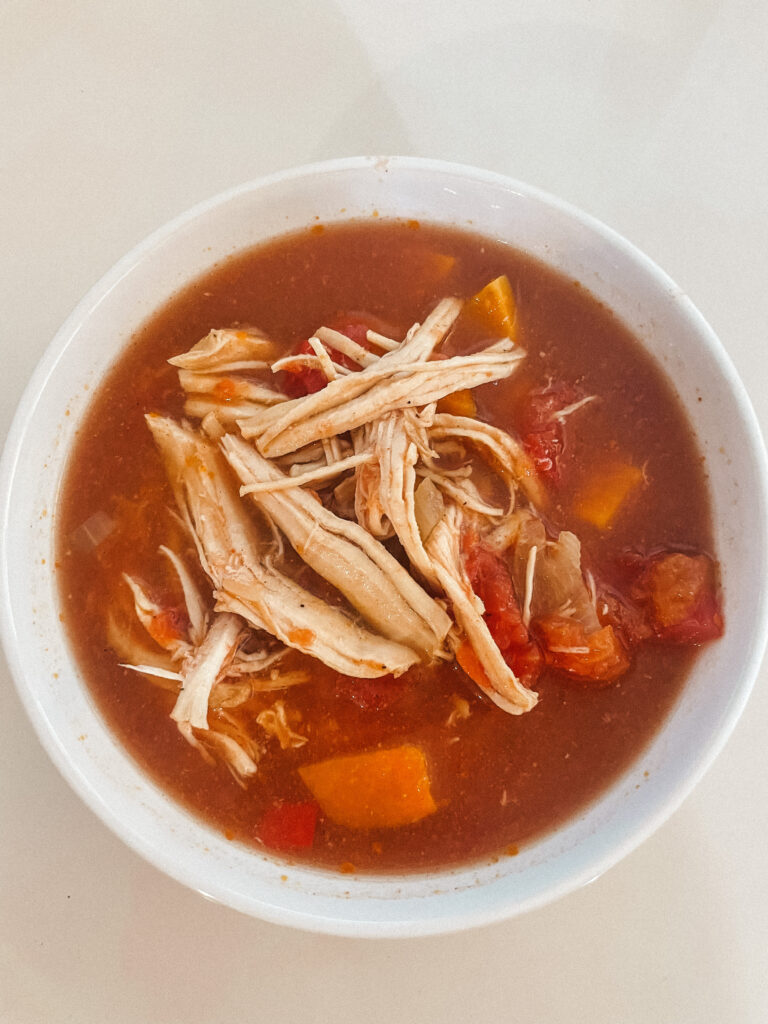 Recipe: Easy Crockpot Chicken Fajita Soup